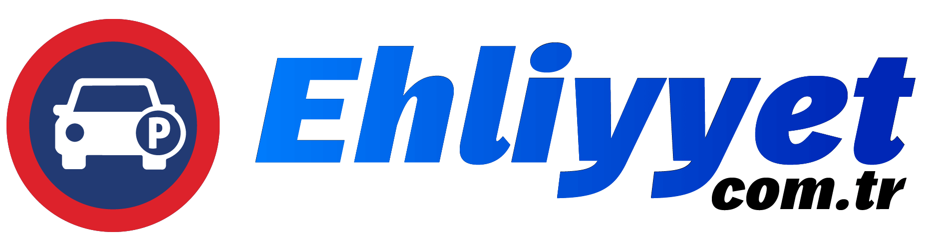 Ehliyyet.com.tr - Ehliyet Sınav Soruları 2025: Online Test Çöz, Çıkmış Sorular Logosu