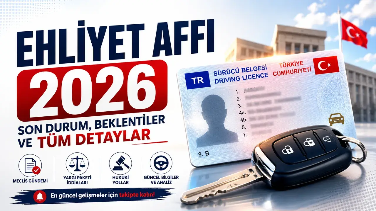 2026 Ehliyet Affı Son Durum: TBMM'den Çıktı Mı?