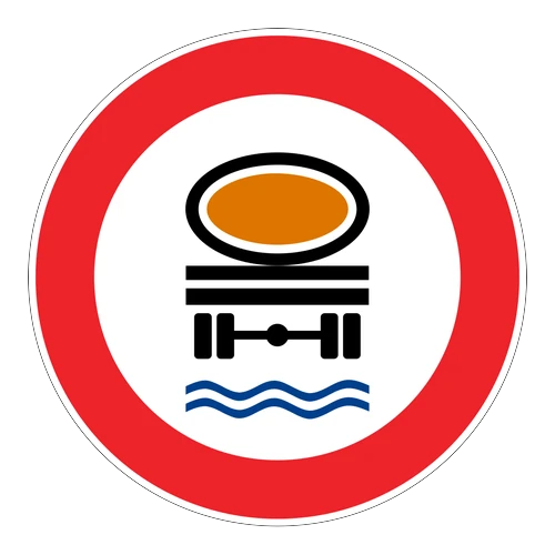 Su Kirletici Madde Taşıyan Taşıt Giremez anlamı