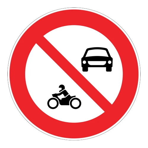 Motorlu Taşıt Giremez anlamı