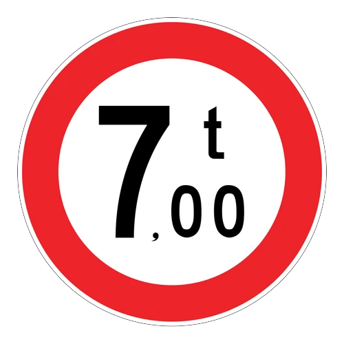 Yüklü Ağırlığı Belirtilen Tondan Fazla Olan Taşıt Giremez anlamı