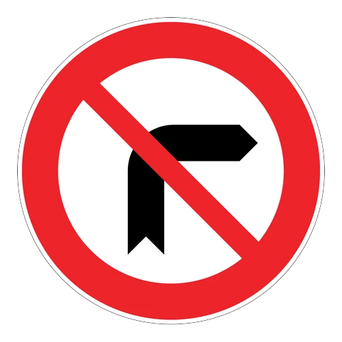 Sağa Dönülemez anlamı