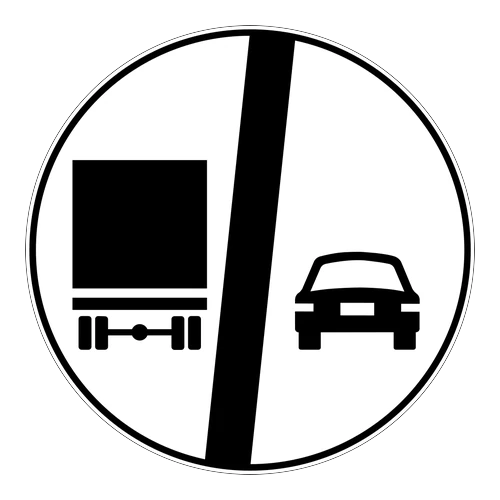 Kamyonlar İçin Geçme Yasağı Sonu anlamı