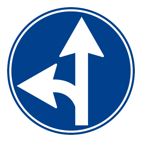 İleri ve Sola Mecburi Yön anlamı