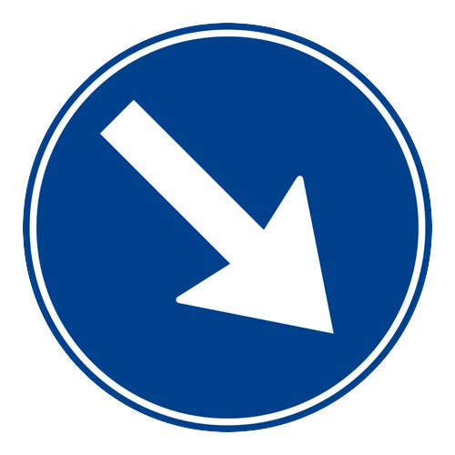 Sağdan Gidiniz anlamı