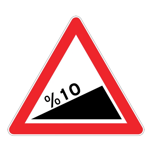 Tehlikeli Eğim (çıkış) anlamı