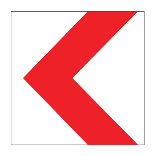 Tehlikeli Viraj Yön Levhası anlamı