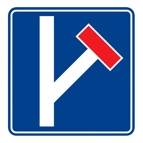 Girişi olmayan yol kavşağı anlamı