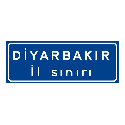 İl Sınırı Levhası anlamı