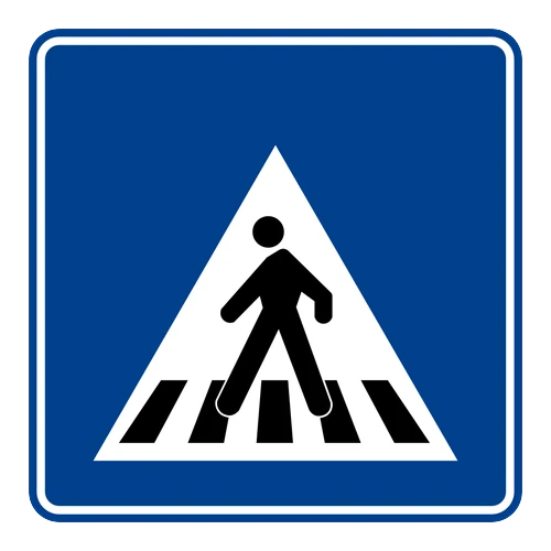 Yaya Geçidi Levhası anlamı