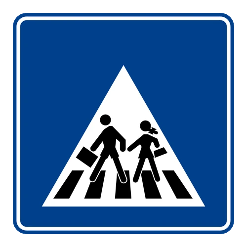 Okul Geçidi Levhası anlamı